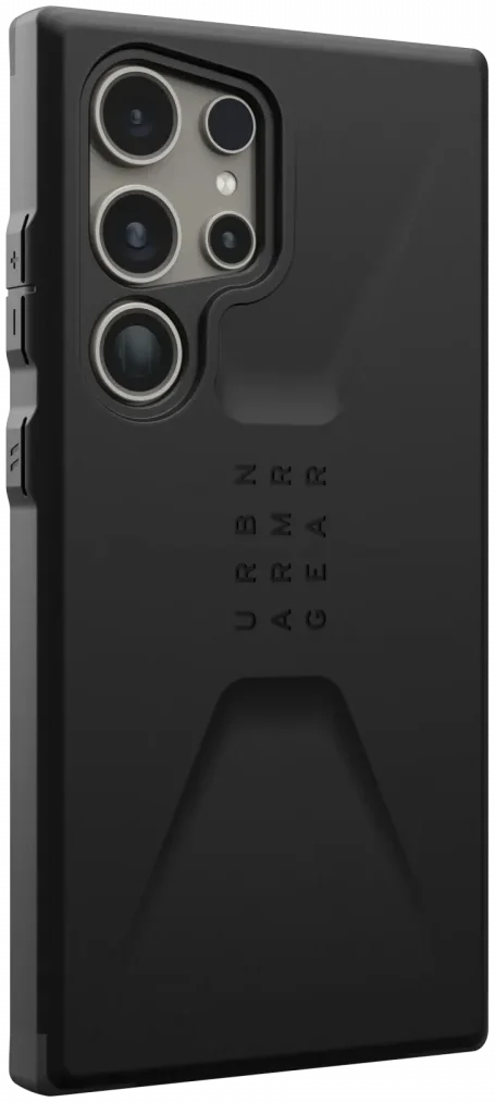 Urban Armor Gear Civilian Samsung Galaxy S24 Ultra Hoesje Zwart afbeelding 4