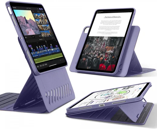 ESR Shift iPad Air 11 (2024/2025) / Air 10.9 (2022/2020) Hoes Book Case Paars afbeelding 1