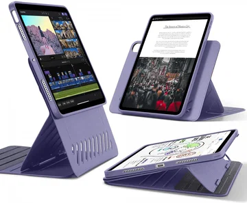ESR Shift iPad Air 11 (2024/2025) / Air 10.9 (2022/2020) Hoes Book Case Paars