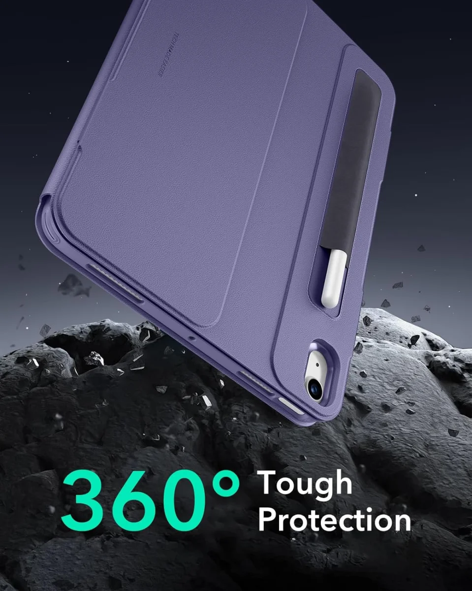 ESR Shift iPad Air 11 (2024/2025) / Air 10.9 (2022/2020) Hoes Book Case Paars afbeelding 7