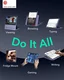 ESR Shift iPad Air 11 (2024/2025) / Air 10.9 (2022/2020) Hoes Book Case Paars afbeelding 10
