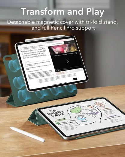ESR Rebound Magnetic iPad Air 11 2024/2025/2026 /Air 10.9 (2022/2020) Hoes Groen afbeelding 2