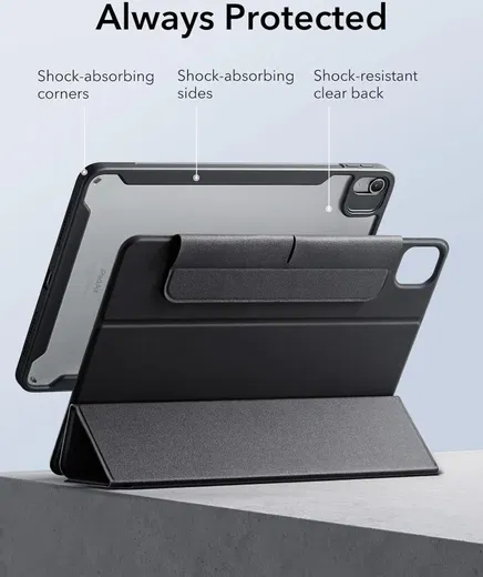 ESR Rebound Hybrid 360 iPad Air 11 (2024/2025)/Air 10.9 (2022/2020) Hoes Zwart afbeelding 8