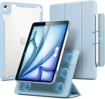 ESR Rebound Hybrid 360 iPad Air 11 (24/25/26)/Air 10.9 (2022/2020) Hoes Blauw