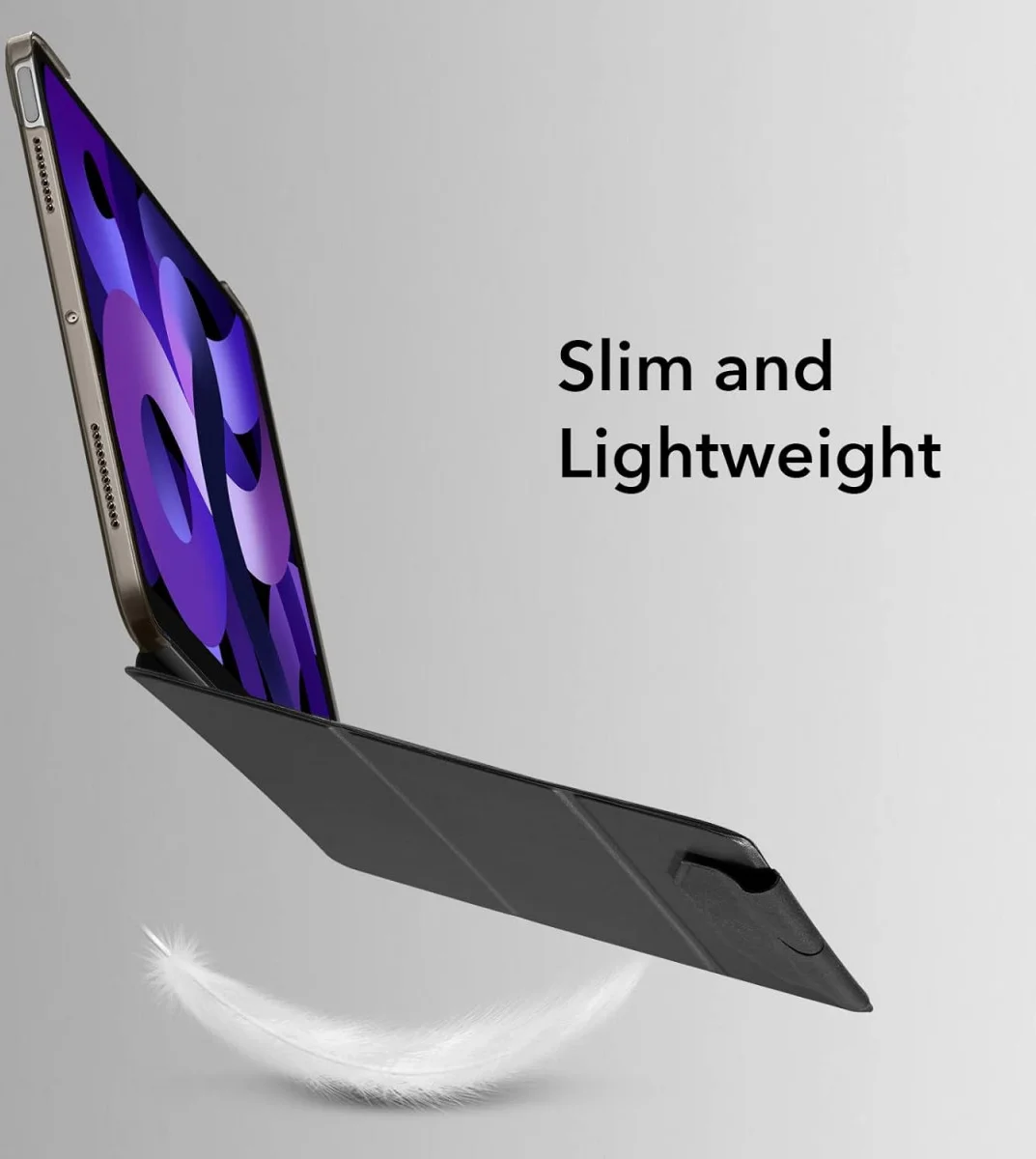 ESR Ascend iPad Air 11 (2024/2025)/Air 10.9 (2022/2020) Hoes Book Case Zwart afbeelding 6