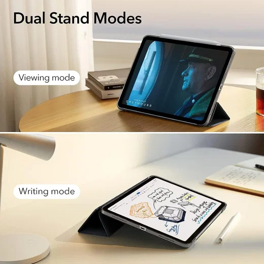 ESR Ascend iPad Air 11 (2024/2025)/Air 10.9 (2022/2020) Hoes Book Case Zwart afbeelding 8