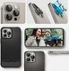 Spigen Optik iPhone 15 Pro/15 Pro Max Camera Protector Titanium 2-Pack afbeelding 7