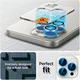 Spigen Optik iPhone 15 Pro/15 Pro Max Camera Protector Wit 2-Pack afbeelding 3
