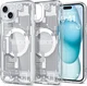 Spigen Ultra Hybrid Zero One MagSafe Apple iPhone 15 Plus Hoesje Wit afbeelding 1