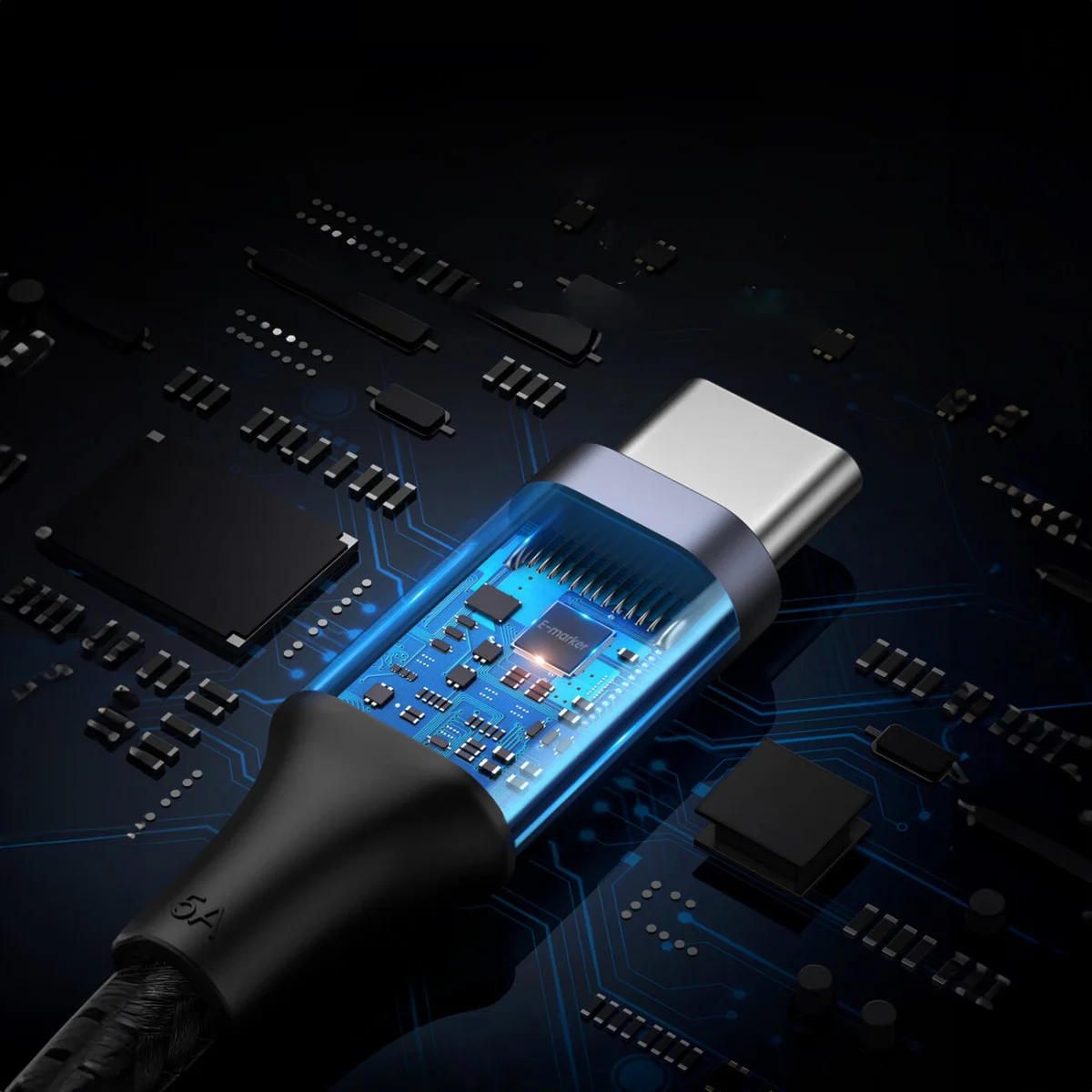 UGREEN USB-C naar USB-C Data en Laadkabel 100W 0.5M Grijs afbeelding 7