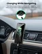 UGREEN Gravity Drive Telefoonhouder Ventilatierooster Auto Grijs afbeelding 3