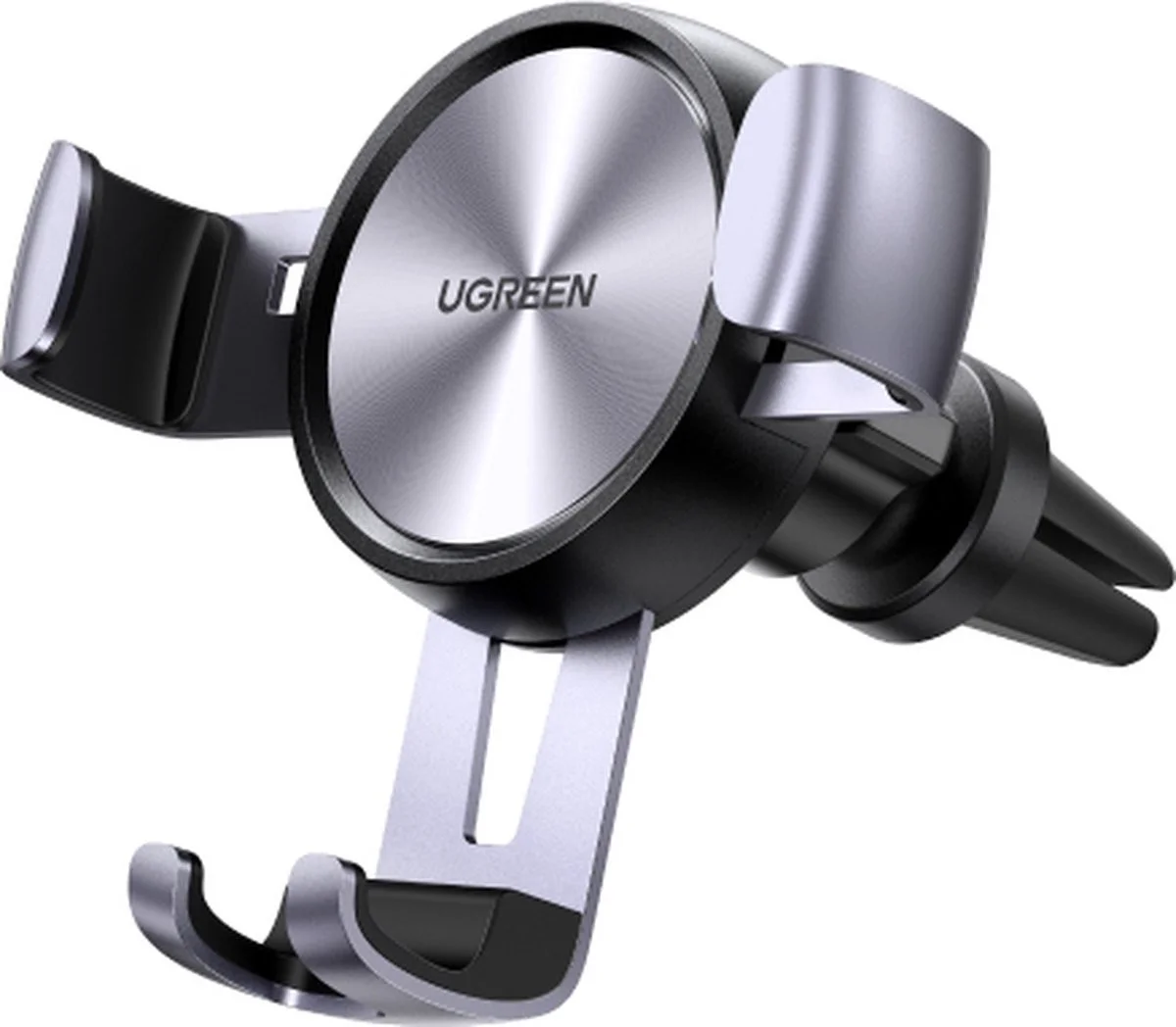 UGREEN Gravity Drive Telefoonhouder Ventilatierooster Auto Grijs afbeelding 6
