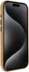 Rosso Elite iPhone 15 Pro Hoesje Leer Back Cover MagSafe Lichtbruin afbeelding 6