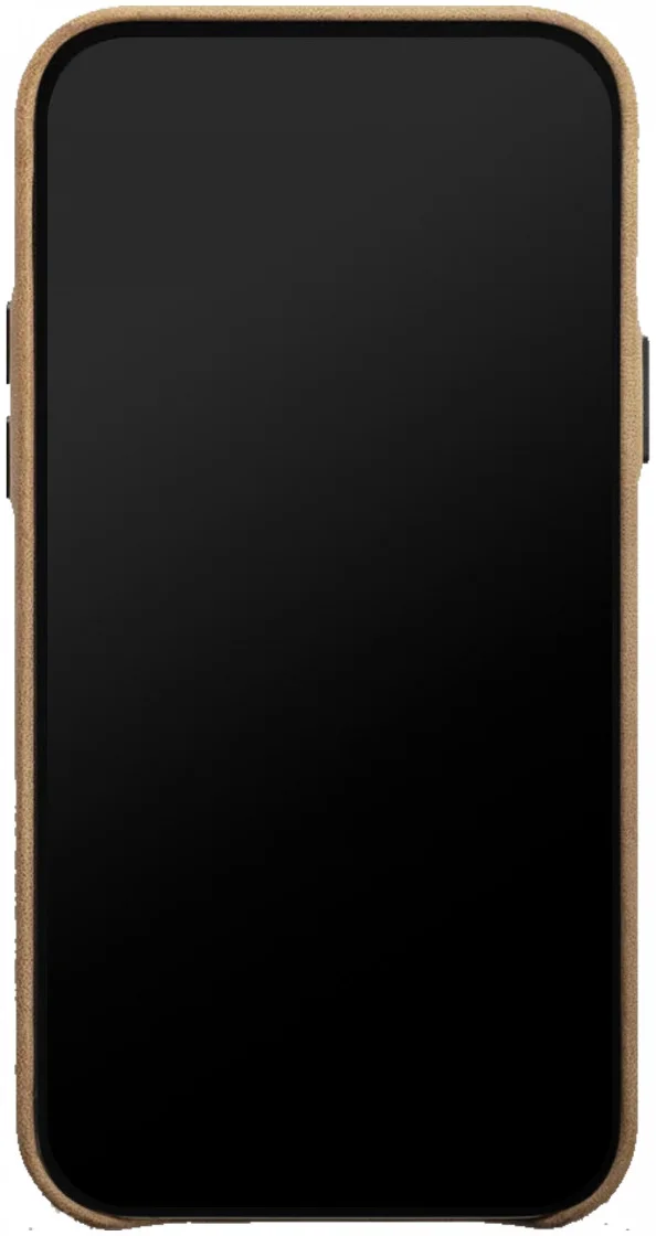 Rosso Elite iPhone 15 Pro Hoesje Leer Back Cover MagSafe Lichtbruin afbeelding 13