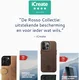 Rosso Elite iPhone 15 Pro Hoesje Leer Back Cover MagSafe Lichtbruin afbeelding 9