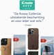 Rosso Elite iPhone 15 Hoesje Leer Back Cover MagSafe Zwart afbeelding 9