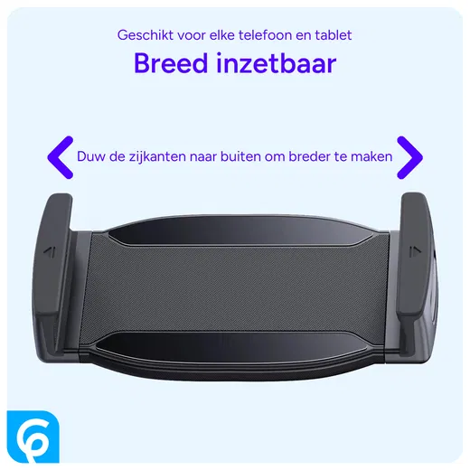 SBG Tablet / Telefoon Houder met Dikke Klemmen Auto Dashboard/Raam met Zuignap afbeelding 5