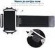 Universele 360° Verstelbare Sport Telefoonhouder Polsband Zwart afbeelding 6
