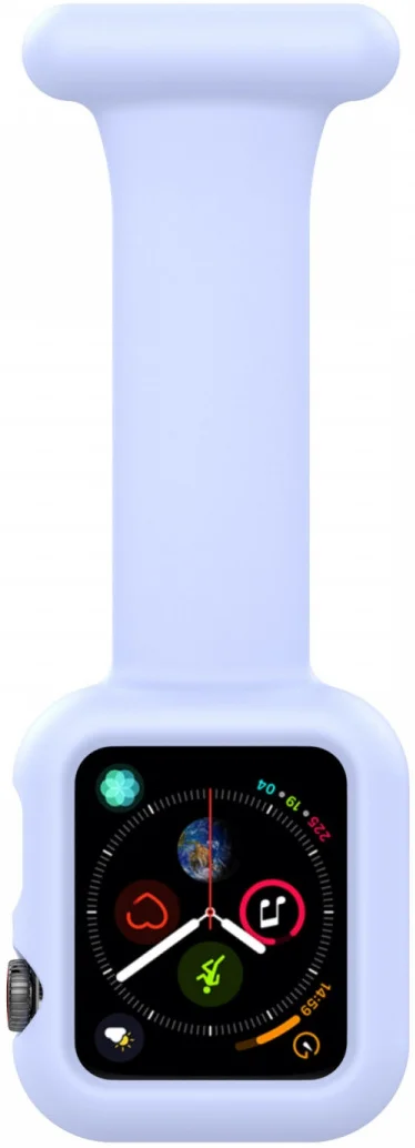 Apple Watch Verpleegkundige Bandje - 1-10/SE/Ultra - 49/46/45/44/42MM - Blauw afbeelding 1