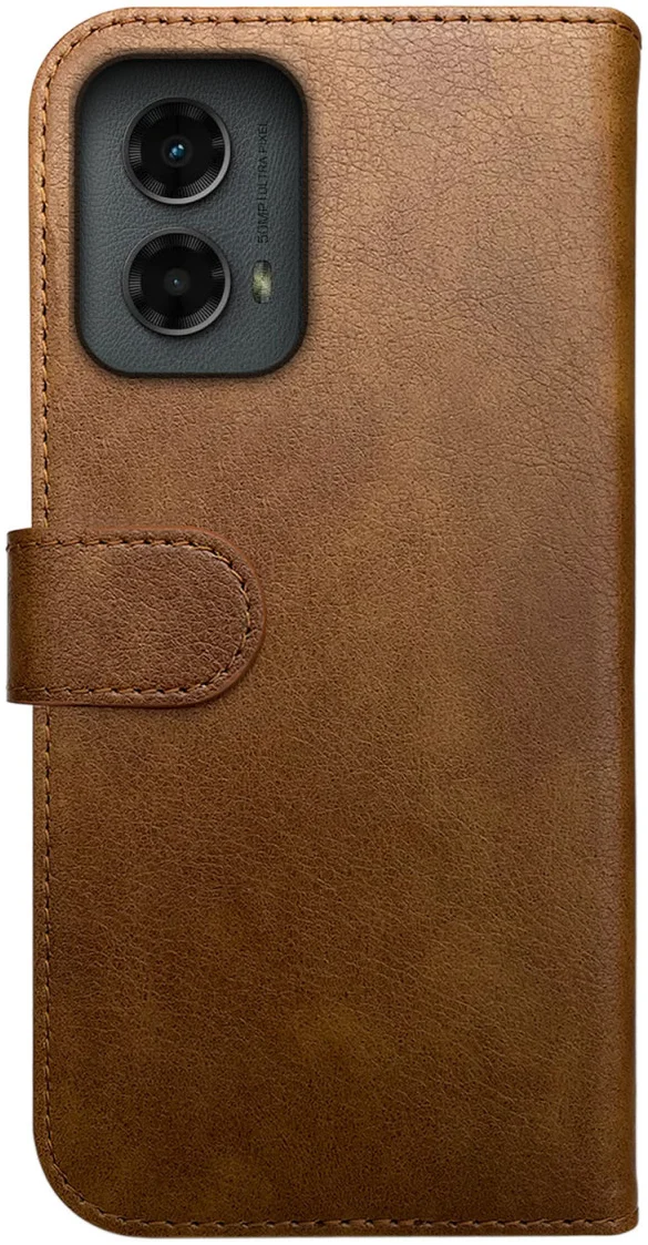 Rosso Element Motorola Moto G 5G (2023) Hoesje Book Case Wallet Bruin afbeelding 2