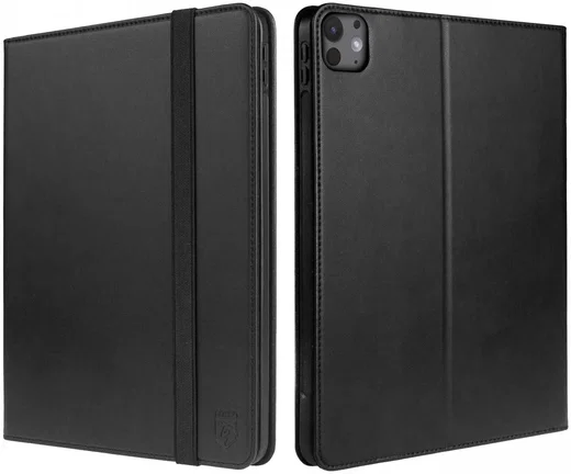 Rosso Element iPad Pro 11 (2024/2025) Hoes Book Case Zwart afbeelding 2