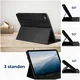 Rosso Element iPad Pro 11 (2024/2025) Hoes Book Case Zwart afbeelding 4