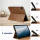 Rosso Element iPad Pro 11 (2024/2025) Hoes Book Case Bruin afbeelding 4