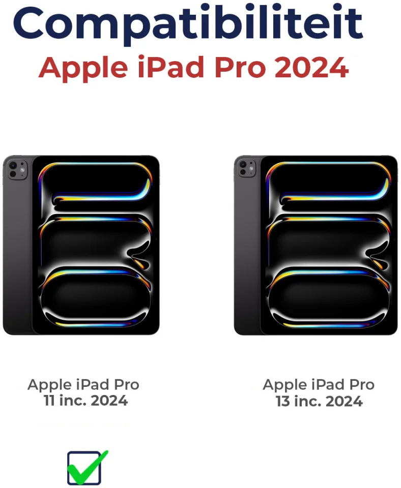 Rosso Element iPad Pro 11 (2024/2025) Hoes Book Case Bruin afbeelding 5