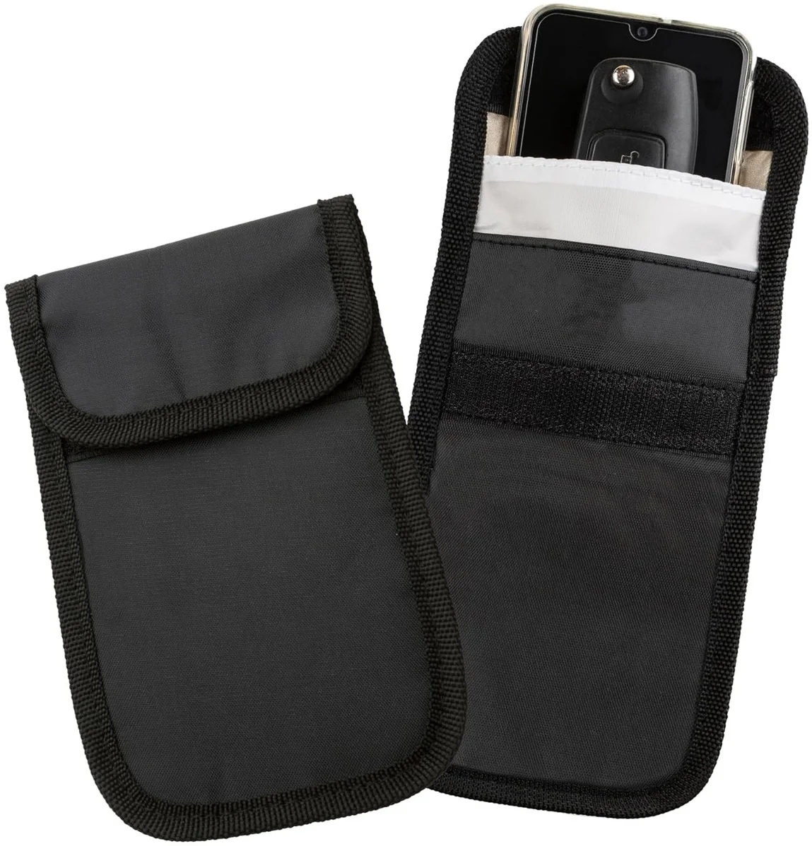 SBG Faraday Bag Universeel Signaal Blokkerende Telefoonzak RFID Zwart afbeelding 1
