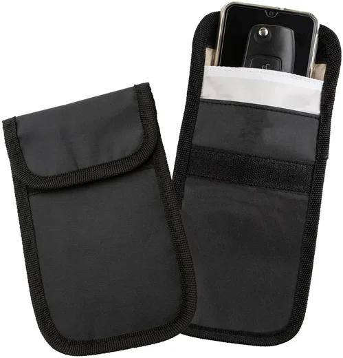 SBG Faraday Bag Universeel Signaal Blokkerende Telefoonzak RFID Zwart afbeelding 1