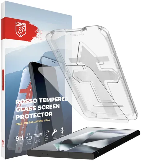 Rosso Samsung Galaxy S24 Ultra Tempered Glass Fingerprint en Case Friendly afbeelding 1