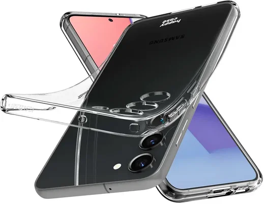 HappyCase Samsung Galaxy S24 Hoesje Flexibel TPU Glitter Print afbeelding 4