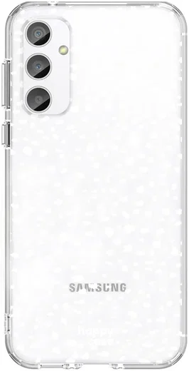 HappyCase Samsung Galaxy S23 FE Hoesje Flexibel TPU Stipjes Print afbeelding 2