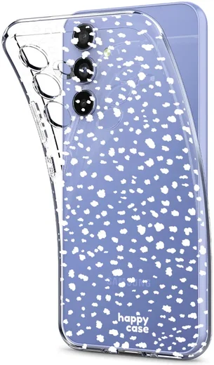 HappyCase Samsung Galaxy S23 FE Hoesje Flexibel TPU Stipjes Print afbeelding 4