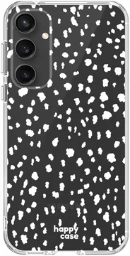 HappyCase Samsung Galaxy S23 FE Hoesje Flexibel TPU Stipjes Print