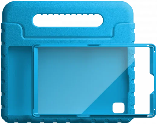 HappyCase Candy+ Samsung Tab A11 / Tab A9 Kinder Hoes met Screenprotector Blauw afbeelding 17