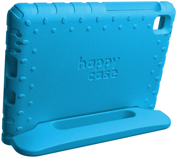 HappyCase Candy+ Samsung Tab A11 / Tab A9 Kinder Hoes met Screenprotector Blauw afbeelding 14