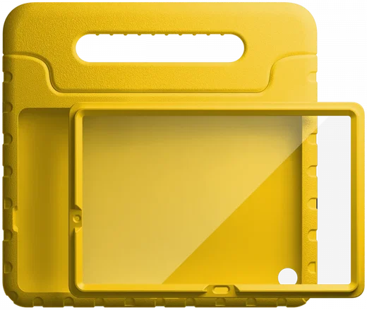 HappyCase Candy+ Samsung Tab A11 / Tab A9 Kinder Hoes met Screenprotector Geel afbeelding 8