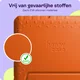 HappyCase Candy+ Samsung Tab A11 / Tab A9 Kinder Hoes met Screenprotector Oranje afbeelding 5