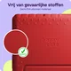 HappyCase Candy+ Samsung Tab A11 / Tab A9 Kinder Hoes met Screenprotector Rood afbeelding 5