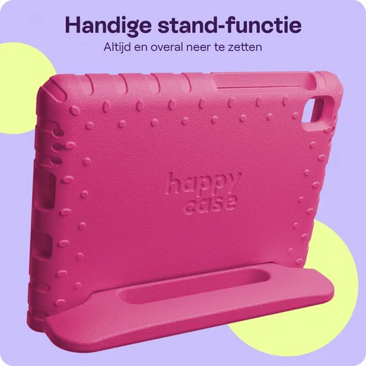 HappyCase Candy+ Samsung Tab A11 / Tab A9 Kinder Hoes met Screenprotector Roze afbeelding 5