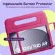HappyCase Candy+ Samsung Tab A11 / Tab A9 Kinder Hoes met Screenprotector Roze afbeelding 6