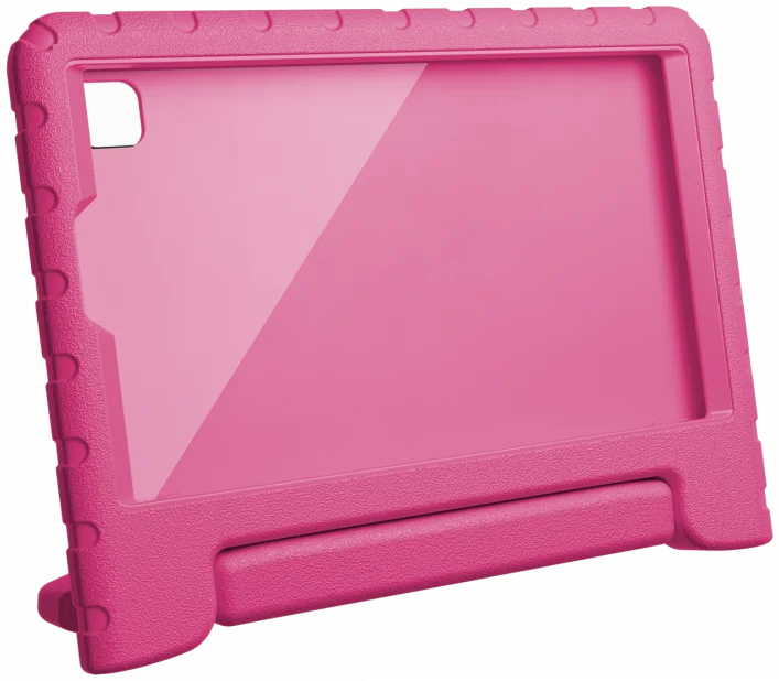 HappyCase Candy+ Samsung Tab A11 / Tab A9 Kinder Hoes met Screenprotector Roze afbeelding 15