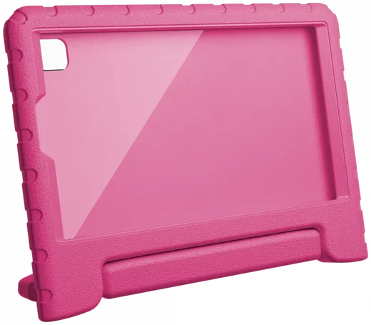 HappyCase Candy+ Samsung Tab A11 / Tab A9 Kinder Hoes met Screenprotector Roze afbeelding 15