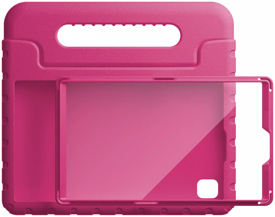 HappyCase Candy+ Samsung Tab A11 / Tab A9 Kinder Hoes met Screenprotector Roze afbeelding 16