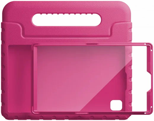 HappyCase Candy+ Samsung Tab A11 / Tab A9 Kinder Hoes met Screenprotector Roze afbeelding 16