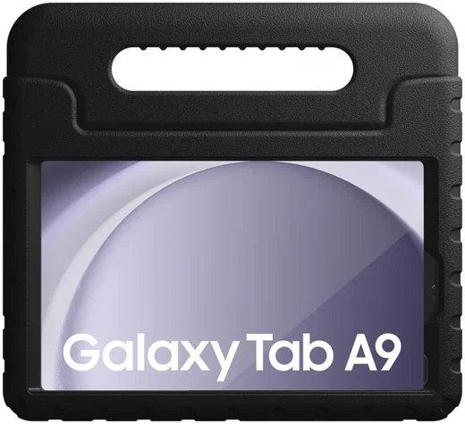 HappyCase Candy+ Samsung Tab A11 / Tab A9 Kinder Hoes met Screenprotector Zwart afbeelding 12