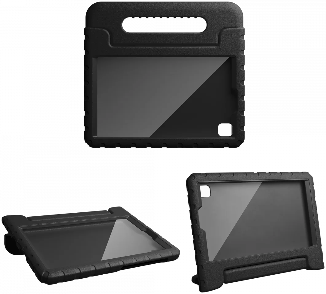 HappyCase Candy+ Samsung Tab A11 / Tab A9 Kinder Hoes met Screenprotector Zwart afbeelding 11