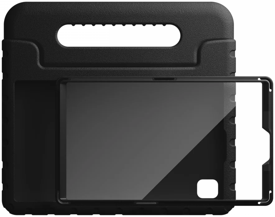 HappyCase Candy+ Samsung Tab A11 / Tab A9 Kinder Hoes met Screenprotector Zwart afbeelding 16