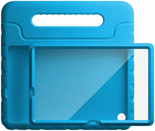 HappyCase Candy+ Tab A11+/A9+ Kinder Hoes met Screenprotector Blauw afbeelding 17